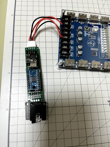 protoboard, esp8266, voltage converter, ir receiver, ir transmitter