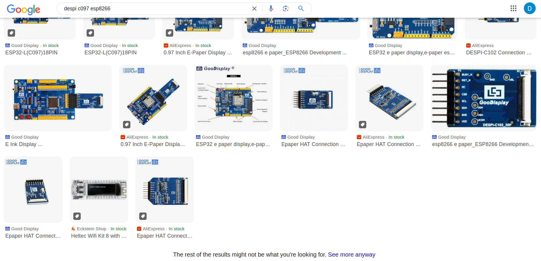 despi c097 esp8266 google search result